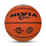 Nivia Europa Basketball NO.3 (Orange)
