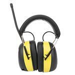 Anti‑Noise Earmuffs, 30dB Electronic Noise Reduction Hearing Protector Headphone, Digital AM/FM Radio Stereo, for Construction Work, Shooting