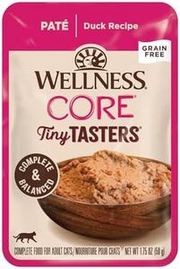 NEW Wellness CORE Natural Grain Free Tiny Tasters, Duck, 1.75-Ounce (Pack of 12)