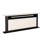 Klarstein Victoria Downdraft Cooker Hood - A++ Energy Efficient, 720 m³/h Air Flow, Quiet 52 dB, Touchscreen Control, Dishwasher-Safe Filters, LED Lighting, Cream