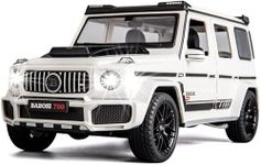 Kiddie Galaxia® Mercedes Brabus 700 Benz AMG G63 Model Car G-wagon 1:32 Exclusive Alloy Metal Pull Back Die-cast Car Metal Pullback Toy car with Openable Doors & Light Music【Colors as Per Stock】