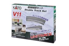 KATO N Gauge V11 Double Track Set 20-870 Railway Model Rail Set