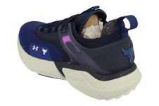 Under Armour Mens UA Project Rock 5 Disrupt Bauhaus Blue Sneaker - 11 UK (3025976-401)