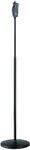 K & M One-Hand Mic Stand - Round Base