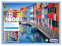 Frank Burano, Venice, Italy Jigsaw Puzzle (1000 Pieces) for Adults and Kid Above 14+ Years- Realistic Illustrations -Fun & Challenging Brain Booster Games - for Focus and Memory -34016