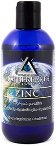 Mother Earth Minerals - Zinc - Antioxidant, Aids Assimilation of Vitamins, Normal Growth & Development, Maintenance of Body Tissues - 8 Ounce 96 Servings