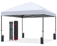 ABCCANOPY Outdoor Easy Pop up Canopy Tent (8X8, White)