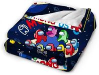 Garagadella Among Fleece Throw Blanket,330GSM 60"x80" Soft Warm and Cozy Flannel Throw Blanket for All Seasons