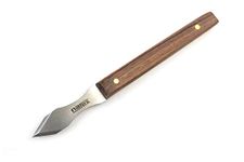 Narex Dual Bevel Marking Knife Stainless Steel Blade Rosewood Handle Finger Indents (0.060" Thick Blade)