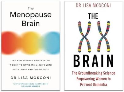 Atlantic Books UK Ltd Conjunto de colección de 2 libros de la Dra. Lisa Mosconi (El cerebro XX y el cerebro de la menopausia)