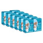 Dignity Magna Adult Diapers Tape Style - 120 Count (Medium) with Extra Absorbent Core, Wetness Indicator, Waist Size 28" - 45", 10 Pcs/Pack (Pack of 12)