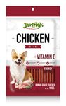 JerHigh Fully Digestible Healthy Snack & Training Treat Human Grade High Protein Chicken with Chicken Flavour 100g + 20% Extra (Pack of 18) - DogsNCats