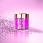 Bobi Glitter Gel Eyeshadow Duo Chrome Eye Makeup Loose Silky Texture Professional with Hydrating Formula Shimmery Finish Cruelty Free | Long Lasting | Easy to Use - Pink Gold Duo (10gm)