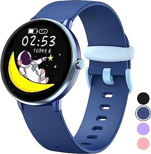 ZONEY Kids Smart Watch, Fitness Tracker for Kids Boys Girls Age 6-16, Sports IP68 Waterproof Activity Tracker with Sleep Tracking, Kids Watch with Pedometer, Alarm, Watch for Kids(Blue)