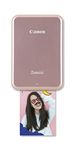 Canon Zoemini smartphone photo printer (Pink) – Get instant 2x3” sticky-backed photos from your iOS or Android device. No ink with ZINK technology.