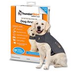 ThunderShirt for Dogs | Dog Calming Jacket | Thundershirt for Dogs XL | Anxiety Jacket for Dogs UK | Instant Natural Relief for Storms, Fireworks & Travel | Anti-Anxiety Coat for Dogs | 5 Sizes, Grey