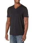 Volcom Men's Heather Modern Fit Short Sleeve V-Neck T-Shirt, Black, XX-Large