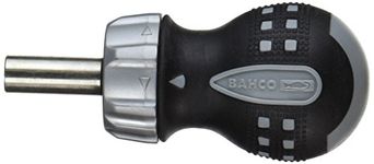 Bahco 808050S Stubby Ratcheting Screwdriver