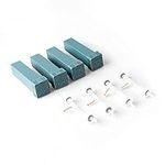 Replacement Cartridge Filter Kit by Snugell | Includes Pack of Four (4) Filter Cartridge and Four (4) Check Valves for So 2