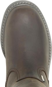 Wolverine Men’s Floorhand 10" Waterproof Steel Toe Work Boots, Dark Brown 8.5