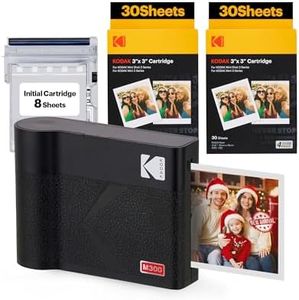 Kodak Mini 3 ERA 4PASS Portable Photo Printer (Black)