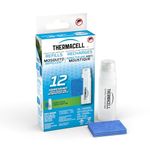 Thermacell Mosquito Repellent 12-Hour Refill; Includes 1 Fuel Cartridge & 3 Repellent Mats; Compatible with Fuel-Powered Thermacell Repellers; No Odour, DEET-Free Bug Spray Alternative