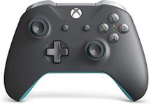 Microsoft Xbox Wireless Controller Grey & Blue - Wireless - Bluetooth - Xbox One - PC - Grey and Blue