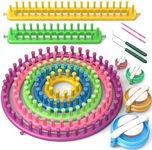 READAEER Knitting Loom Kit with Pom