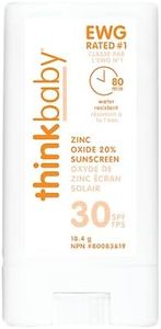 Thinkbaby Thinkbaby Safe Sunscreen Stick SPF 30 (10ml), White, 0.125 pounds