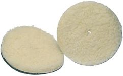 Koblenz Genuine Lambswool Buffing Pads Pack of Two Pads and Two Retainers