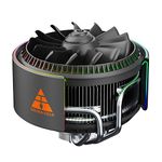 GOLDEN FIELD E04 ARGB CPU Cooler, PWM CPU Fan, 5V Motherboard SYNC, 4 Copper Heatpipes Air Cooler for Intel& AMD