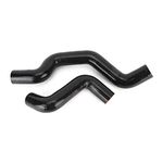 2pcs Radiator Hose, KIMISS Radiator Swap Hose Molded Coolant Hose CNC Radiator Coolant Hose Replacement for Acura K20 K24 EG DC2 EK