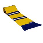 Fan Originals 3 Bar Football Bar Scarf in Leeds Colours Yellow