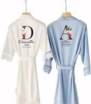 Personalised Bridesmaid Bride Robe,