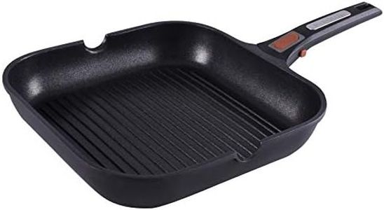 Pyrolux Connect Non-Stick Grill Pan with Detachable Handle, 28 cm