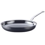 Hestan - NanoBond Collection - Titanium Stainless Steel 12.5-Inch Frying Pan - Toxin, PFAS, & Chemical Free Clean Cookware, Induction Cooktop Compatible