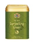 Premiers Darjeeling Green Tea, Premium Green Tea, Pure and Authentic Single Origin Tea, Loose Leaf Tea, 125 GMS, 62 Cups, Garden Fresh Tea, Calming & Refreshing Green Tea, Elegant Square Metal Caddy