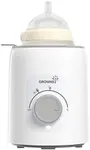 Bottle Warmer, GROWNSY 6-in-1 Fast Baby Milk Warmer for Breastmilk or Formula, Accurate Temperature Control, With Defrost, Sterili-zing, Keep, Heat Baby Food Jars Function