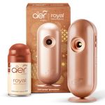 Godrej aer Matic Kit (Machine + 1 Refill) - Automatic Room Fresheners with Flexi Control Spray | Royal Vanilla Essence | 2000 Sprays Guaranteed | Lasts up to 60 days (210ml)