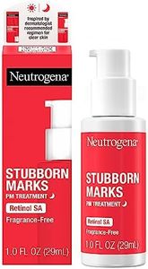 Neutrogena Stubborn Marks PM Treatment with Retinol SA, Face-Exfoliating Treatment to Help Reverse the Look of Post-Acne Marks & Uneven Skin Tone, Oil-Free, Non-Comedogenic, PM Treatment, unscented, 1.0 Fl Oz