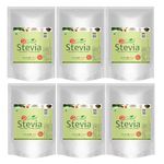 So Sweet Stevia Powder 100% Natural Sweetener 1500gms - Sugar free (Pack of 06) (250Gm Each)