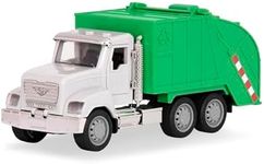 Driven by Battat – Toy Recycling Truck for Kids – Toy Work Vehicle – Lights & Sounds – Movable Parts – 3 Years + – Micro Recycling Truck