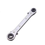 Magent Double Head Square Ratchet Wrench CT122 Series Refrigeration Tools Air Conditioning Ratchet Spanner