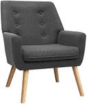 Artiss Armchair Charcoal Arm Reclin