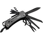 HONZIN Swiss Style Multi Function Pocket Knife - for Every Day use Including Outdoor Survival Fishing