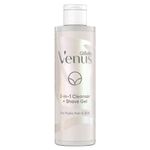 Gillette Venus Skin Care 2-in-1 Gentle Gel Cleanser + Shave Gel, 190 Ml, Specifically Designed for Pubic Hair & Skin with A PH Balance