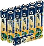 Synergy Digital AAA Battery, Ultra High Capacity, Triple A Rechargeable Battery (Ni-MH, 1.25V, 1000 mAh)