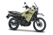 Maisto M21836 Kawasaki KLR 650 Motorbike-Incredibly Detailed Die-Cast Replica Collectible Model-1:18 Scale Motorcycle, Green