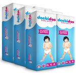 Doobidoo Classic Baby Diaper Pants with High Absorbency, Anti-Leak Side Cuffs, Cottony Bubble Soft, Rash-Free, Extra Large (XL) 12-17 Kg, Pack of 6, 156 Count