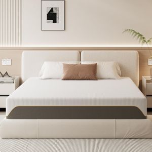 Doubleslee Memory Foam Double Mattress – Medium Firm, 4FT6, Cooling, Back Pain Relief, 135x190x20cm